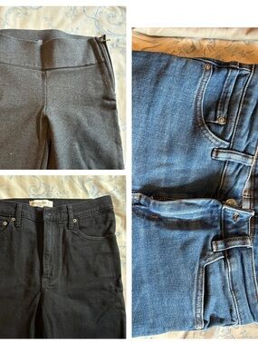 Zara Trafaluc leggings, like new Abercrombie & mango jeans